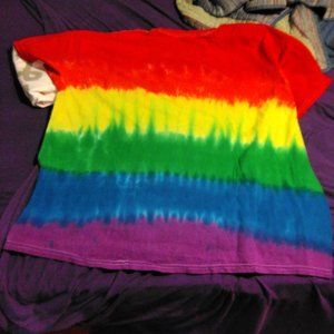 Pride Tie Dye adults month 70s